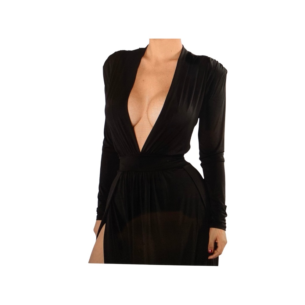 Long Black Dress - Picture 6 of 8